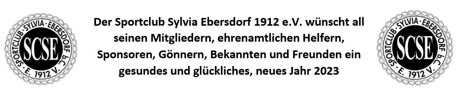 Neujahrsgruß 2023, SC Sylvia Ebersdorf 1912 e.V.